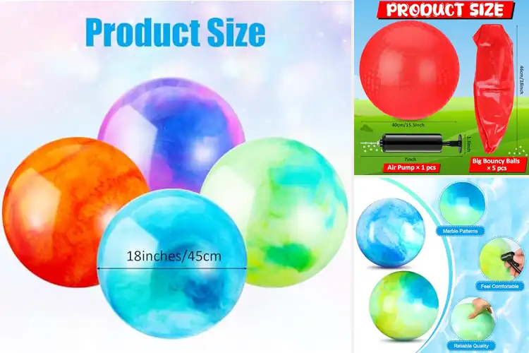 Detailed view of Best 18 Inch Playground Balls: Durable Fun for All Ages