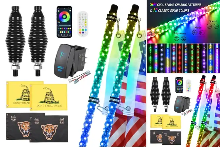 Detailed view of Best ATV LED Whips: Top 10 Picks for Style & Safety