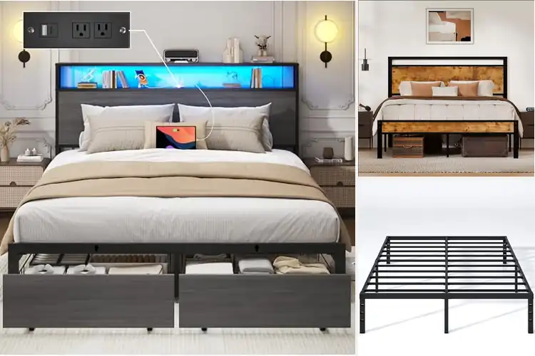Detailed view of Best Bedroom Bed Frames