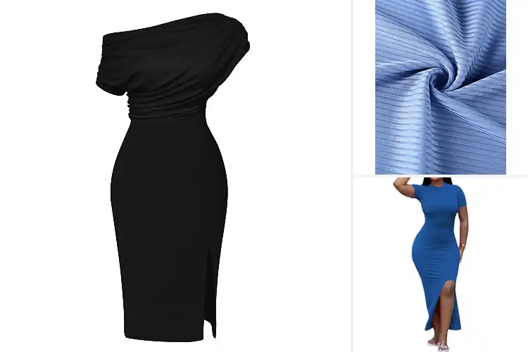 Detailed view of Best Bodycon Split Dresses