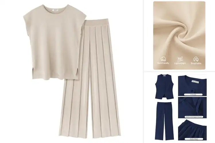 Detailed view of Best Business Casual Two Piece Outfits