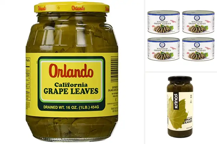 Detailed view of Best Canned Grape Leaves