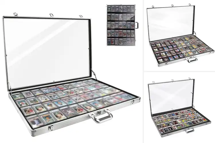 Detailed view of Best Card Display Cases