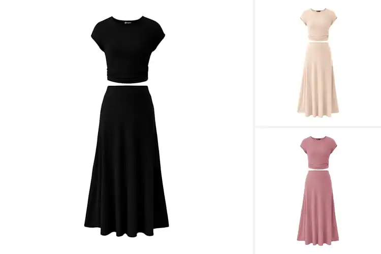 Detailed view of Best Casual Knit Skirt Sets: Top 10 Stylish & Comfy Picks