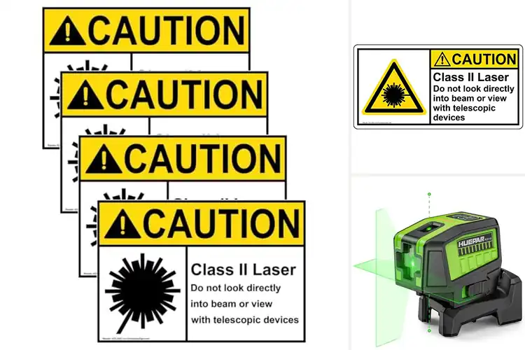 Detailed view of Best Class 2 Laser Safety