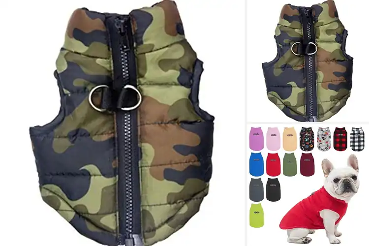 Detailed view of Best Cold Weather Dog Vest For Teddy And Chihuahua