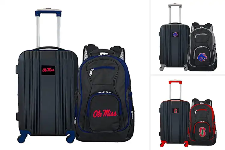Detailed view of Best College Team Luggage Sets: Stylish Travel Gear for Fans