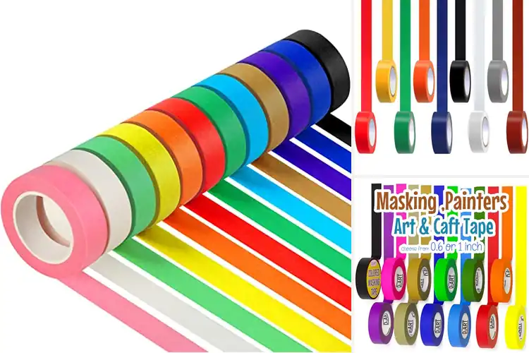 Detailed view of Best Colored Tapes