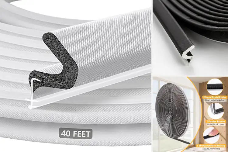 Detailed view of Best Door Weather Stripping Boost Home Comfort & Save Energy