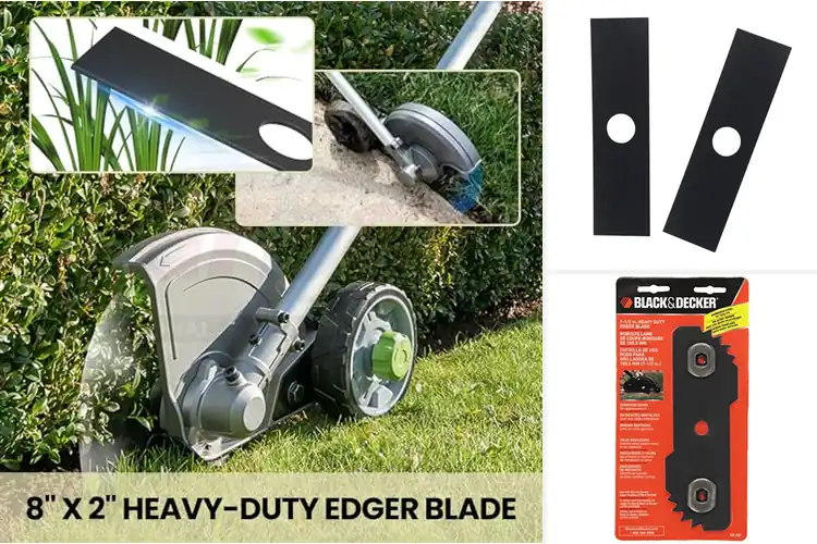 Detailed view of Best Edger Replacement Blades
