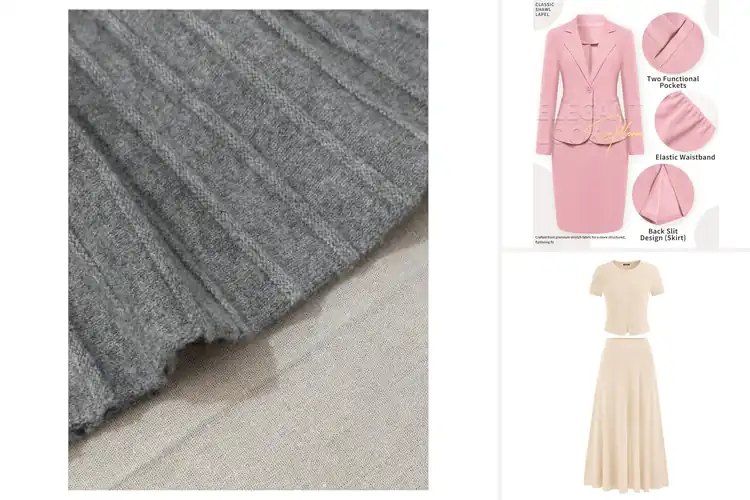 Detailed view of Best Elegant Knit Skirt Sets: Top 10 Chic & Versatile Picks