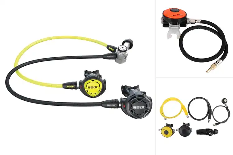Detailed view of Best Ergonomic Diving Regulators for Ultimate Comfort & Ease