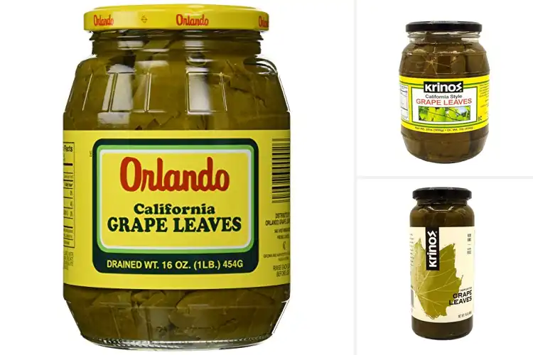 Detailed view of Best Grape Leaves Jars