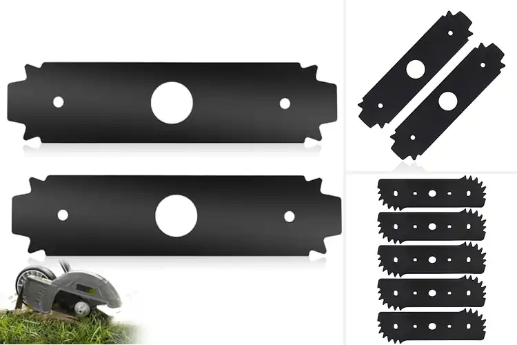 Detailed view of Best Hardened Steel Edger Blades for Sharp, Clean Lawn Edges