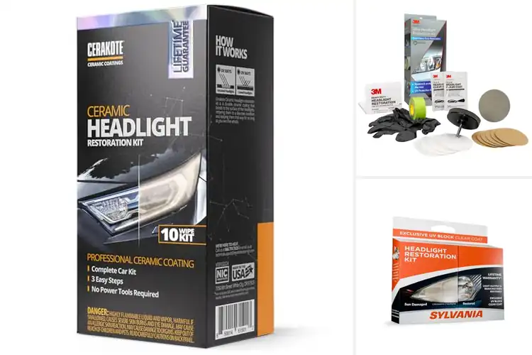 Detailed view of Best Headlight Coating Kits