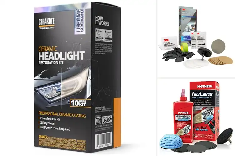 Detailed view of Best Headlight Polishing Kits