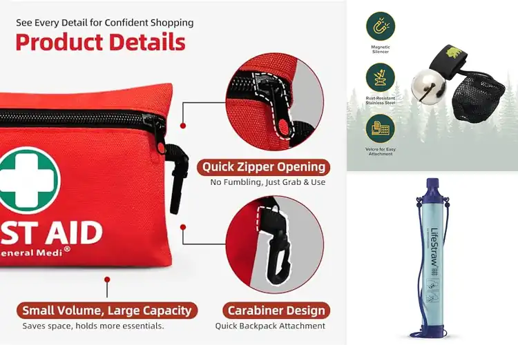 Detailed view of Best Hiking Accessories