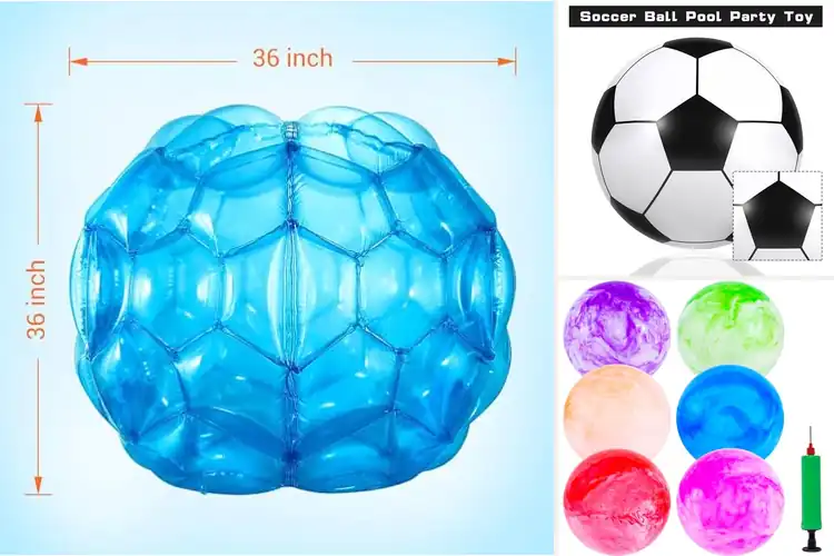 Detailed view of Best Inflatable Balls for Families