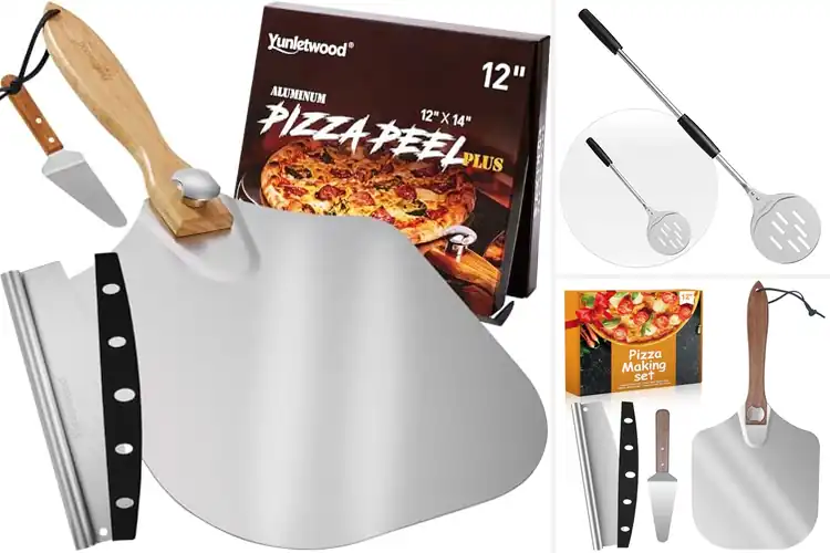 Detailed view of Best Insulated Handle Pizza Peel: Safe & Easy Pizza Making
