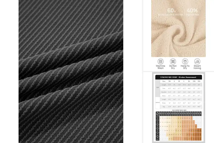 Detailed view of Best Knit Two Piece Set For Summer: 10 Stylish & Comfy Picks