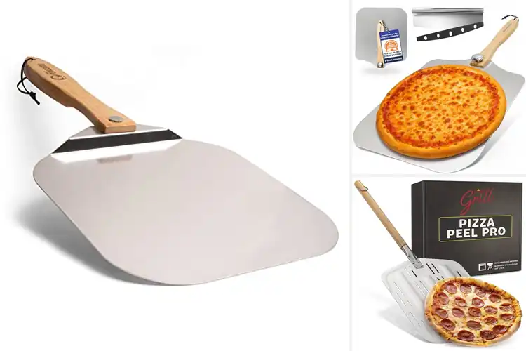 Detailed view of Best Large Pizza Peels For Home Baking