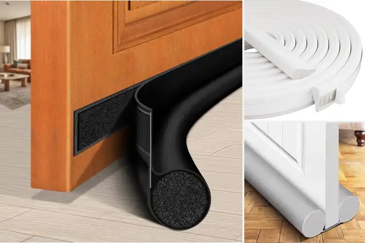 Detailed view of Best Light-Blocking Door Seals
