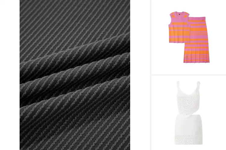 Detailed view of Best Lightweight Knit Skirt Sets