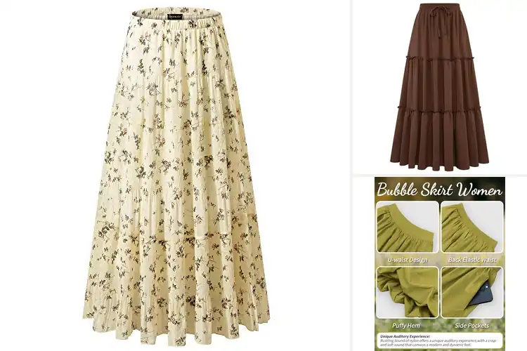 Detailed view of Best Long Flowy Skirts: Top 10 Picks for Style & Comfort