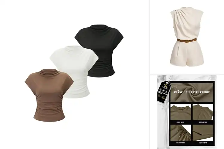 Detailed view of Best Mock Neck Outfits