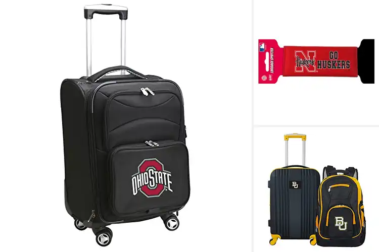 Detailed view of Best Officially Licensed NCAA Luggages