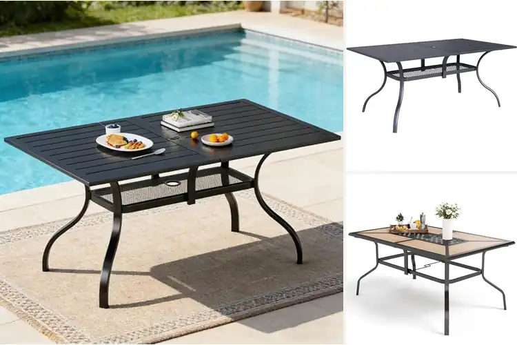 Detailed view of Best Outdoor Dining Tables