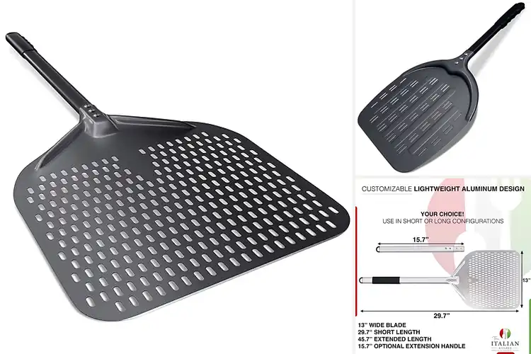 Detailed view of Best Perforated Bottom Peel