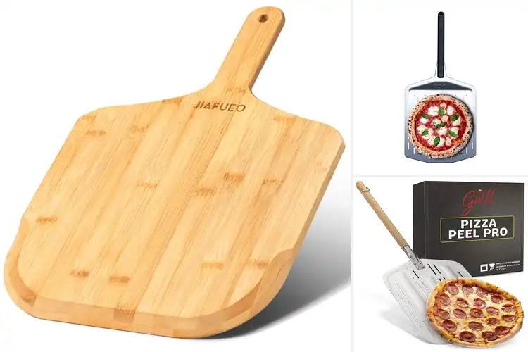 Detailed view of Best Pizza Launching Peels