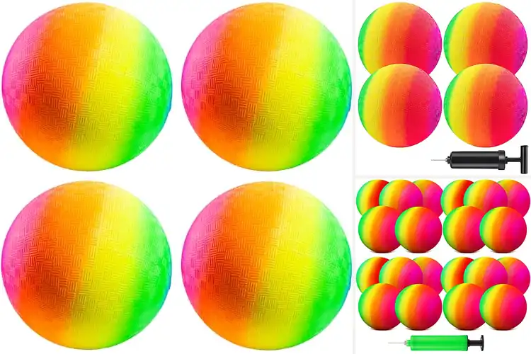 Detailed view of Best Rainbow Playground Balls