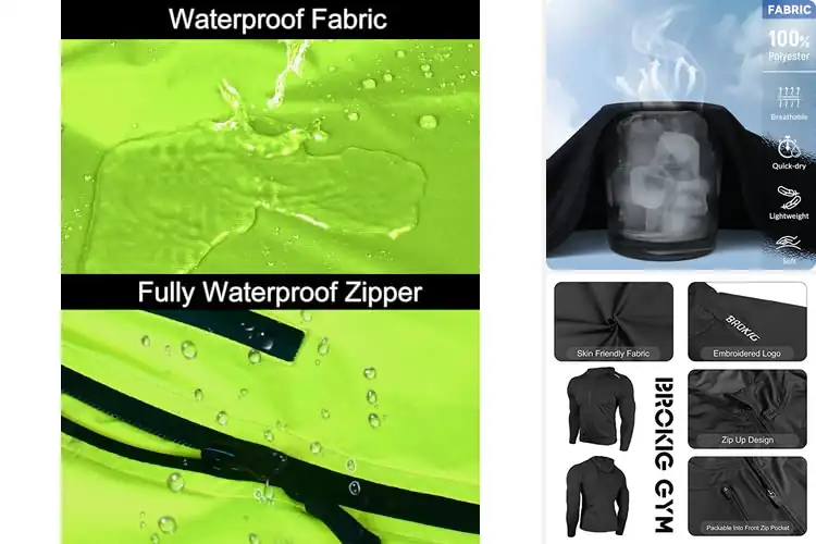 Detailed view of Best Running Jackets