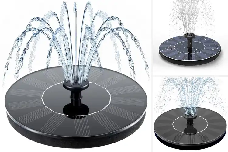 Detailed view of Best Solar Fountains