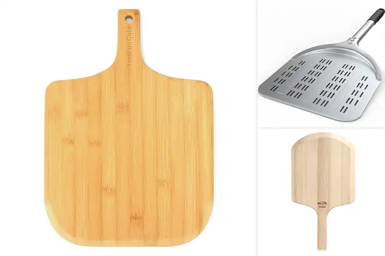 Detailed view of Best Tapered Edge Launch Pizza Peel