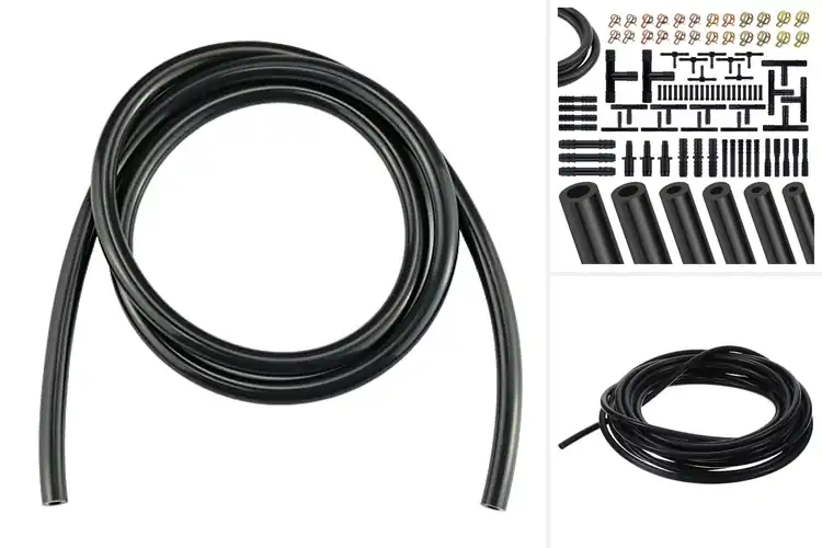 Detailed view of Best Temperature-Resistant Vacuum Hose for Engines