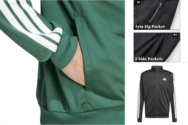 Detailed view of Best Track Jackets: Top 10 Picks for Style & Comfort