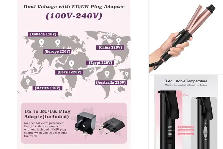 Detailed view of Best Travel Curling Irons for Easy Styling Anywhere
