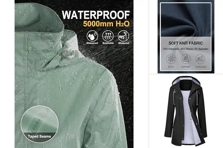Detailed view of Best Travel Jackets