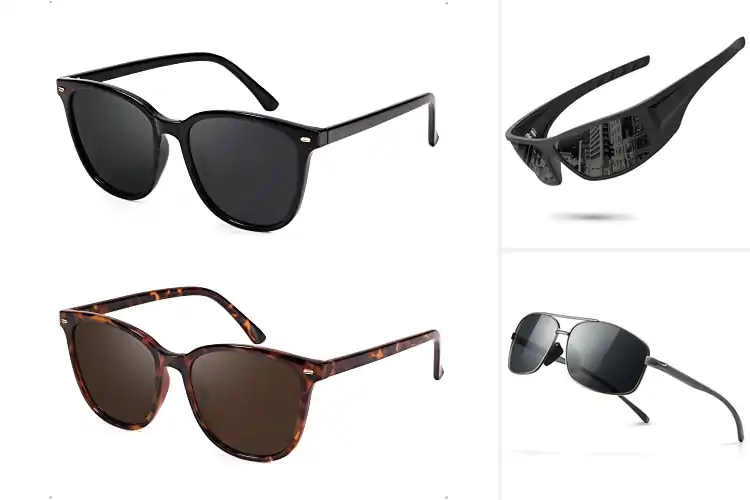 Detailed view of Best UVA UVB Protection Sunglasses