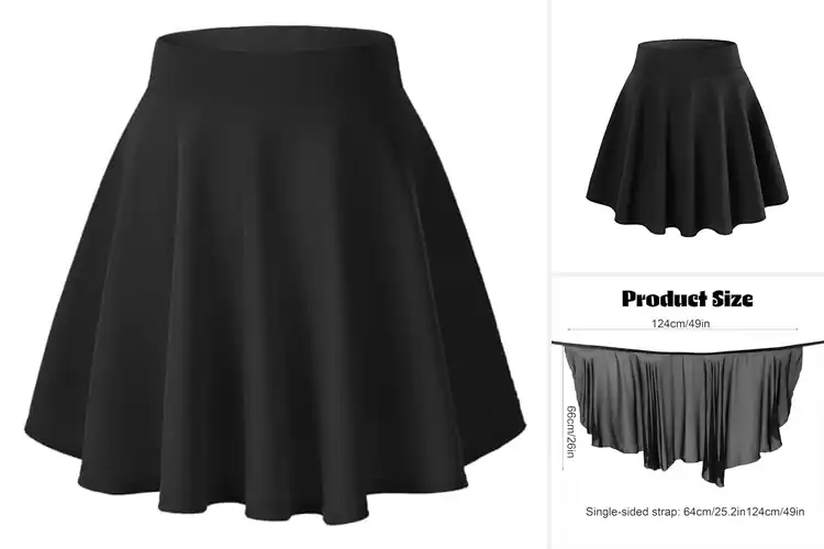 Detailed view of Best Versatile Dance Skirts