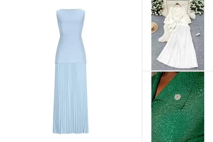 Detailed view of Best Wedding Guest Skirt Sets