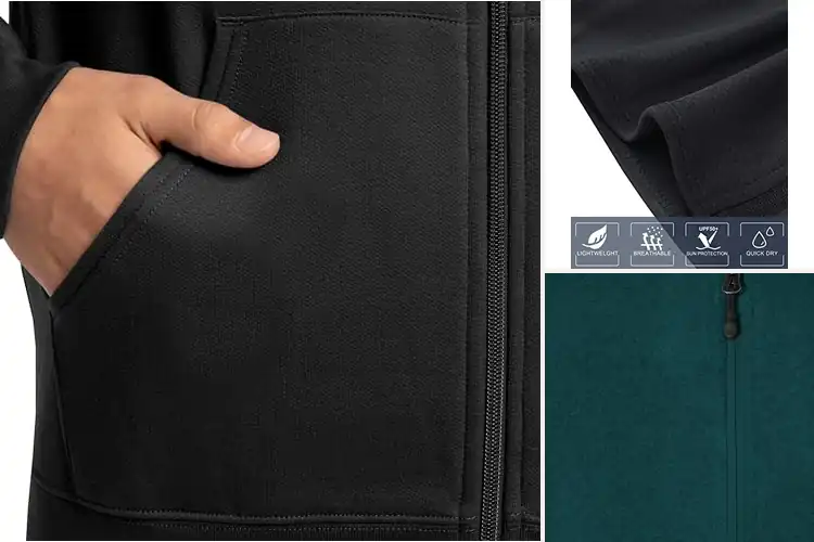 Detailed view of Best Zip Jackets